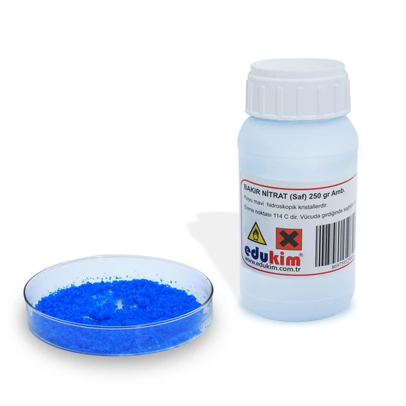 BAKIR NİTRAT (SAF) 250 GR AMB. ürün görseli 1