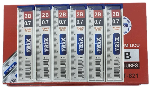 TRİX CETVELLİ 07 UÇ 6LI ürün görseli 1
