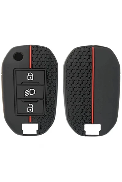 Citroen C4 C4l Kaktüs C3 C6 C8 Silikon Anahtar Kılıfı 2.Resime Bakınız ürün görseli 1
