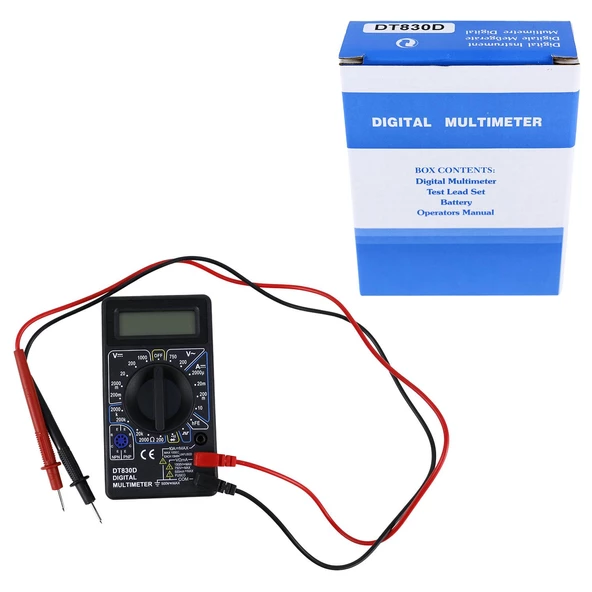 DİJİTAL MULTİMETRE 600 V AC-DC 20 A - Resim 4