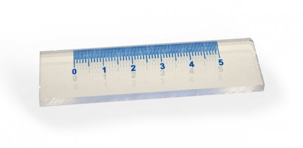 CETVEL (5 cm. Saydam Mikroskop için) ürün görseli 1