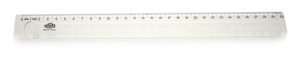 CETVEL (30 cm. Plastik) ürün görseli 1