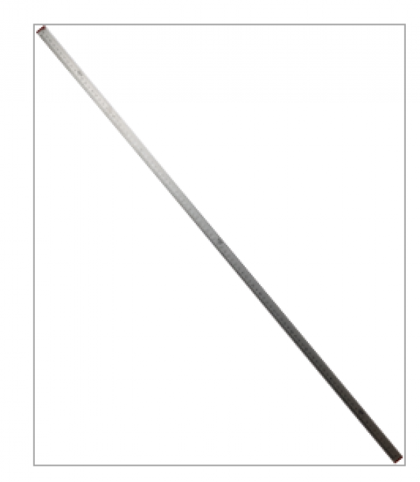 METRE (ALÜMİNYUM DİKDÖRTGEN PROFİL) ürün görseli 1