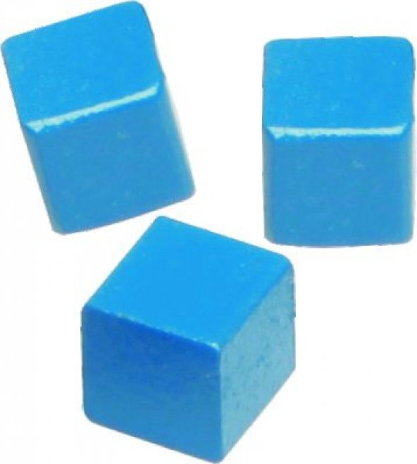 YOĞ. KÜPLERİ (1 CM³ DEMİR, ALÜMİNYUM, AĞAÇ) ürün görseli 1