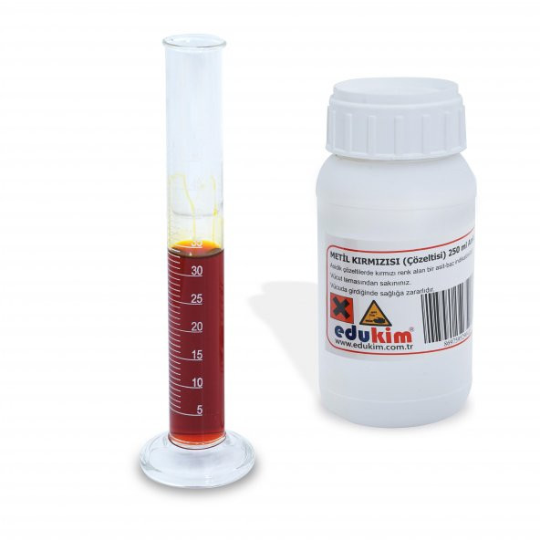 METİL KIRMIZISI (ÇÖZELTİSİ) 250 ML AMB. ürün görseli 1