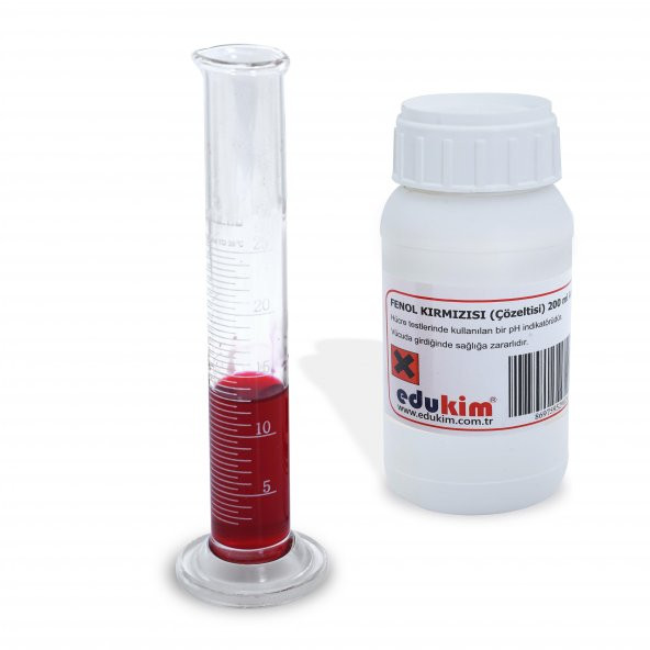 FENOL KIRMIZISI (ÇÖZELTİSİ) 200 ML AMB. ürün görseli 1