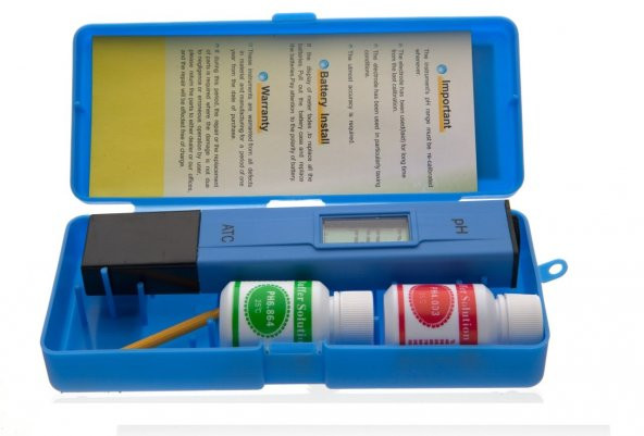 PH METRE (0,1 ph Brm. ayarlı, Cam elekt. ve kalibr. çözeltili) ürün görseli 1