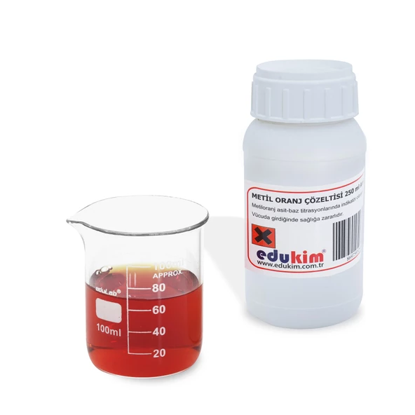 METİL ORANJ ÇÖZELTİSİ 250 ML AMB. ürün görseli 1
