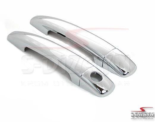 S-Dizayn Citroen C2 Krom Kapı Kolu 2 Kapı 2003-2009 - Resim 2