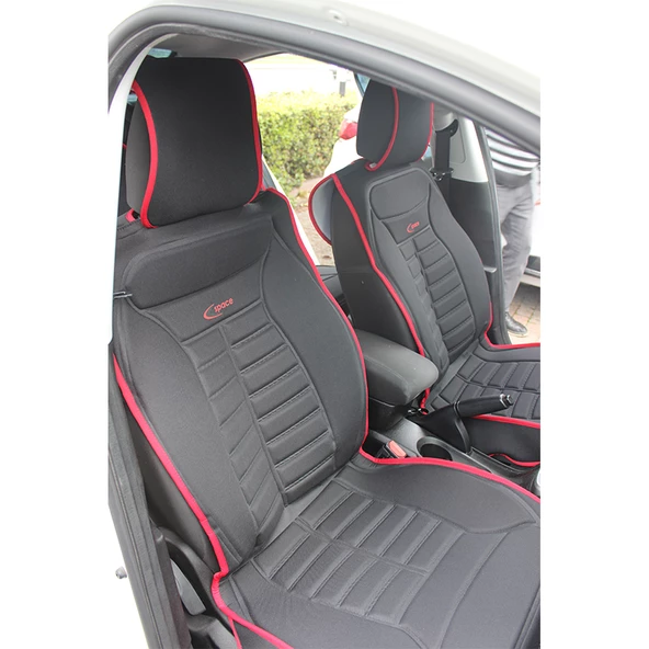 Space Five Star 5'li Set Siyah/Kırmızı / KLMNY154 - Resim 3