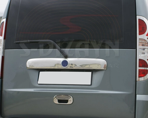 S-Dizayn Fiat Doblo Krom Bagaj Çıtası 2006-2010 ürün görseli 1