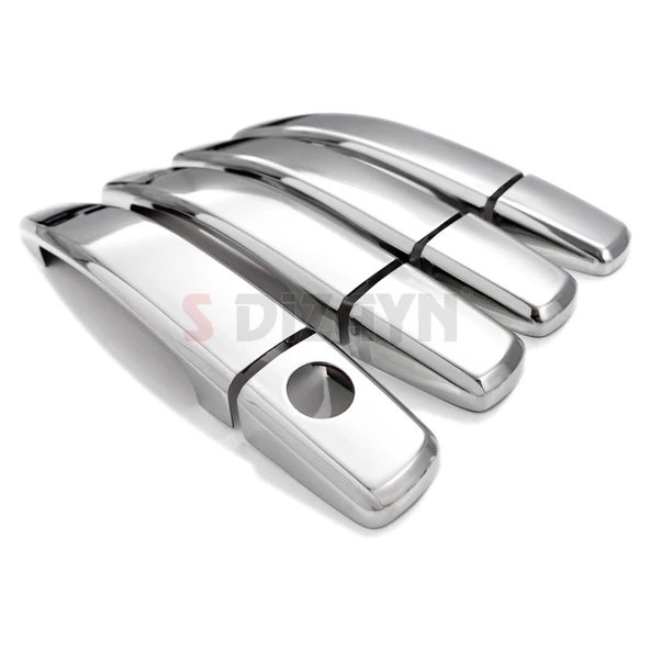 S-Dizayn Chevrolet Aveo 2 SD Krom Kapı Kolu 4 Kapı 2011-2020 - Resim 3