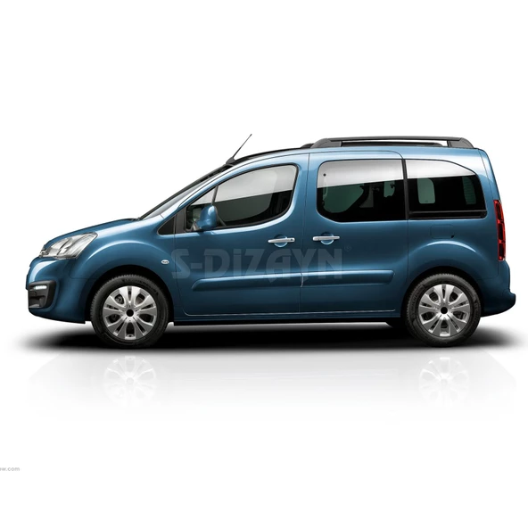 S-Dizayn Citroen Berlingo Krom Kapı Kolu 4 Kapı 2008-2018 ürün görseli 1