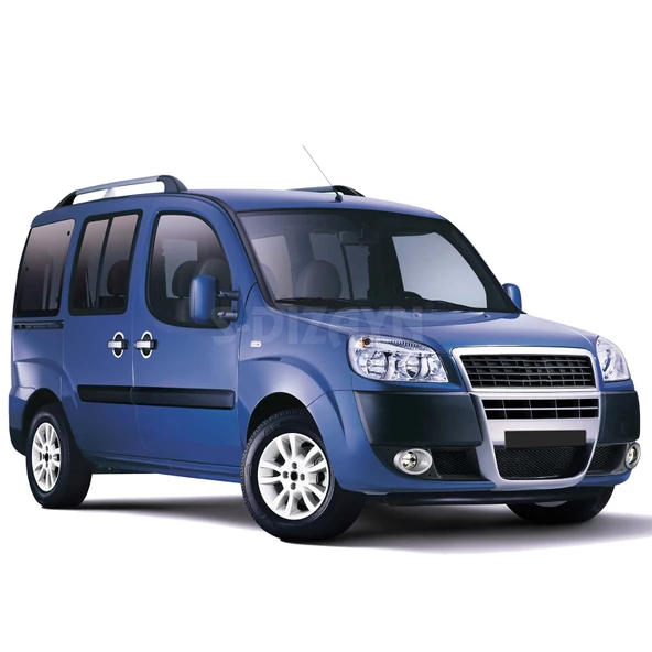 S-Dizayn Fiat Doblo Krom Kapı Kolu 5 Kapı 2000-2010 ürün görseli 1
