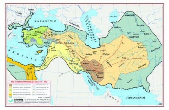 MED VE PERS İMPARATORLUĞU (KAPLAMALI) ürün görseli 1