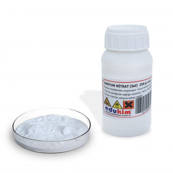 BARYUM NİTRAT (SAF) 250 GR AMB. ürün görseli 1