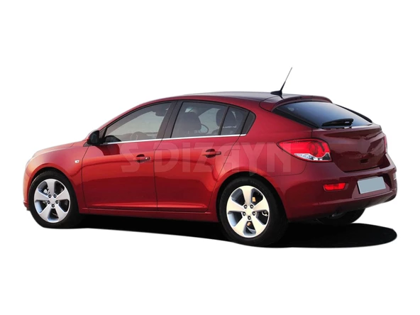 S-Dizayn Chevrolet Cruze HB Krom Cam Çıtası 6 Prç 2011-2019 ürün görseli 1
