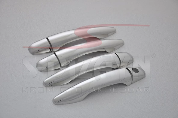 S-Dizayn Citroen C4 Picasso Krom Kapı Kolu 4 Kapı 2010-2020 - Resim 2