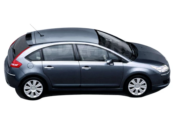 S-Dizayn Citroen C4 HB Krom Cam Çıtası 8 Prç 2005-2010 ürün görseli 1