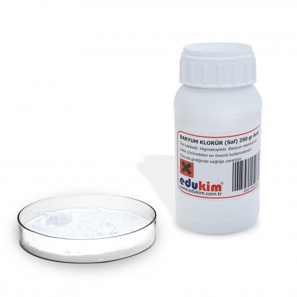 BARYUM KLORÜR (SAF) 250 GR AMB. ürün görseli 1
