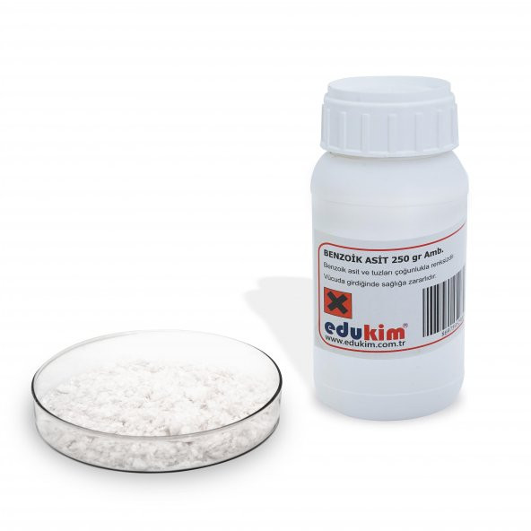 BENZOİK ASİT 250 GR AMB. - Resim 2