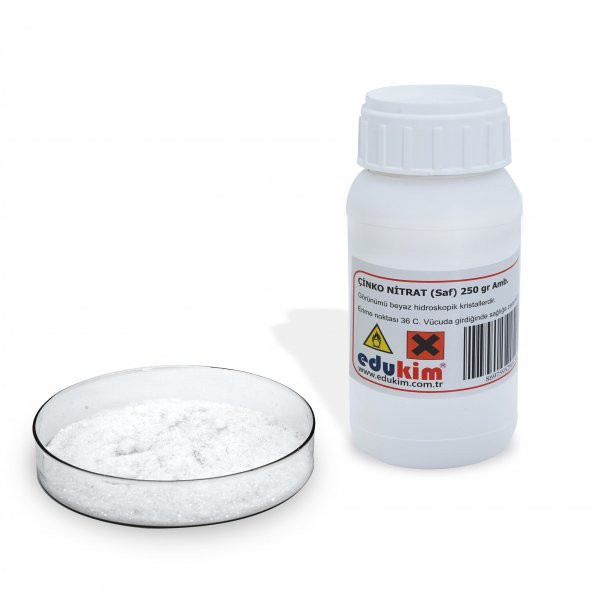 ÇİNKO NİTRAT (SAF) 250 GR AMB. ürün görseli 1