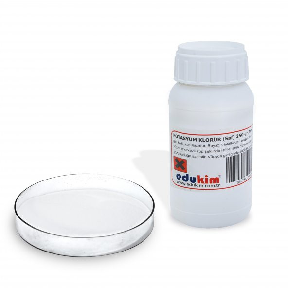 POTASYUM KLORÜR (SAF) 250 GR AMB. ürün görseli 1