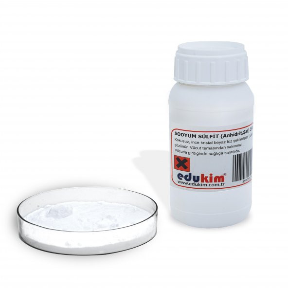 SODYUM SÜLFİT (ANHİDRİT, SAF) 250 GR AMB. ürün görseli 1