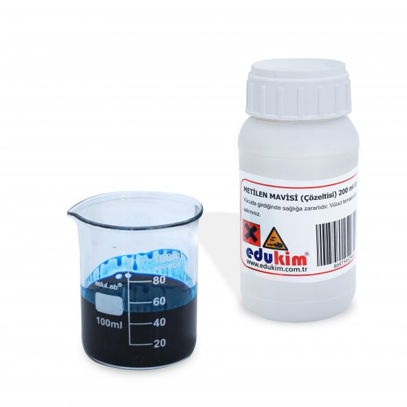 METİLEN MAVİSİ (ÇÖZELTİSİ) 200 ML AMB. ürün görseli 1