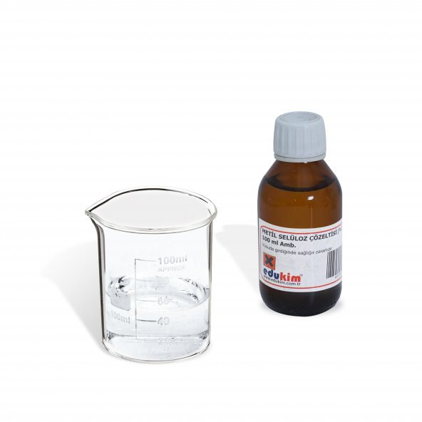 METİL SELÜLOZ ÇÖZELTİSİ (%1) 100 ML AMB. ürün görseli 1