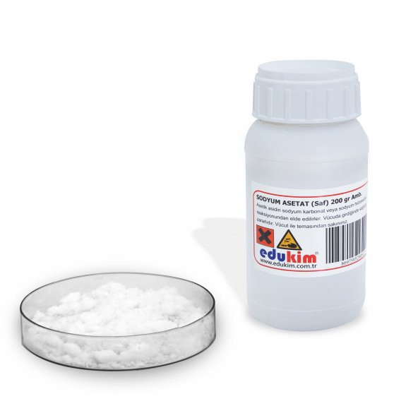SODYUM ASETAT (SAF) 200 GR AMB. ürün görseli 1