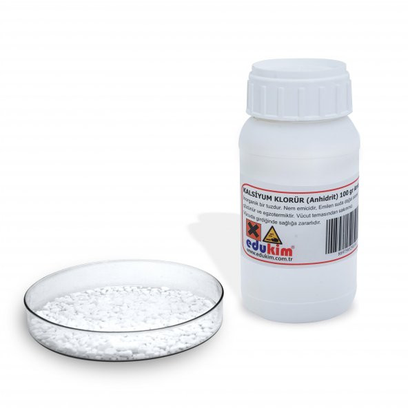 KALSİYUM KLORÜR (ANHİDRİT) 100 GR AMB. ürün görseli 1