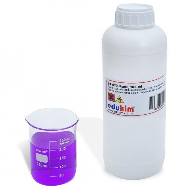İSPİRTO (RENKLİ) 1000 ML ürün görseli 1