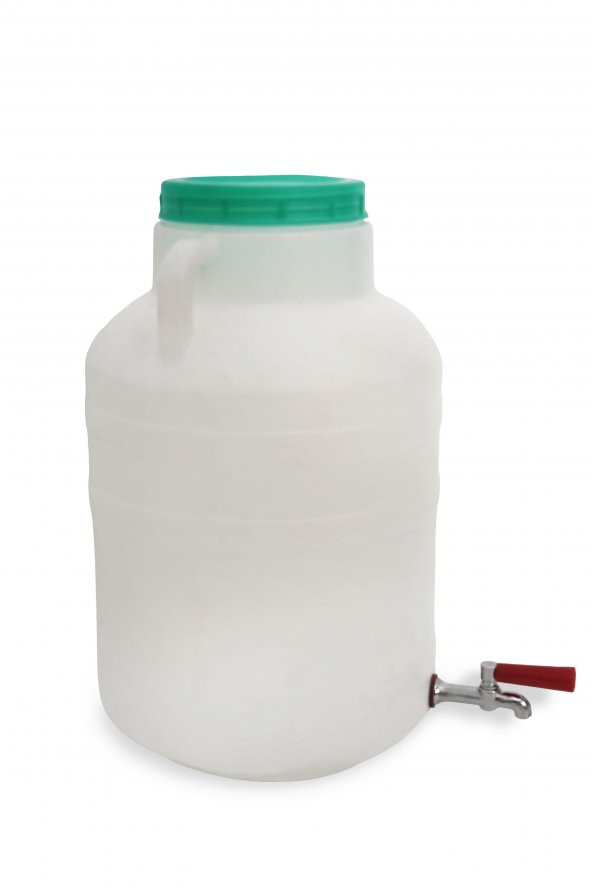 BİDON MUSLUKLU (5 lt. Plastik) - Resim 2