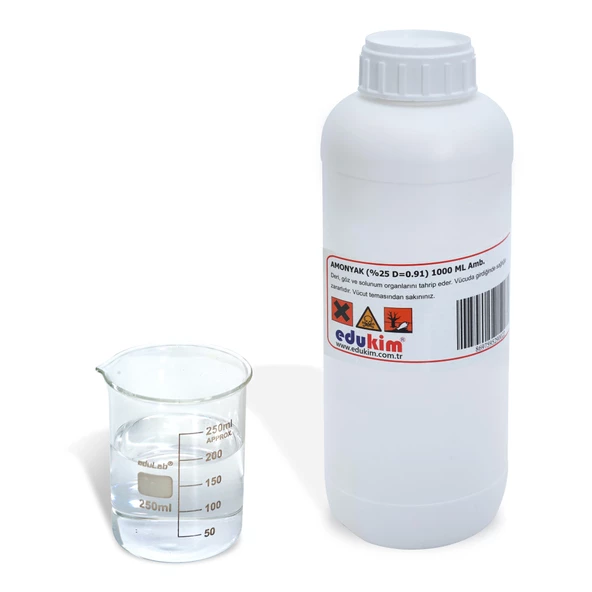 AMONYAK (%25 D= 0.91) 1000 ML AMB. ürün görseli 1