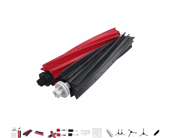 srfn ticaret Roborock S8 Max / S8 MaxV / S7 MaxV Ultra / S80-S85 Uyumlu Ana Fırça-1 Adet (Çiftli) ürün görseli 1