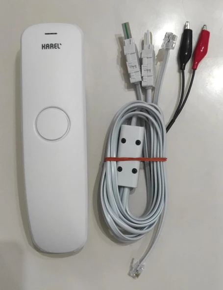 KAREL Test Telefonu Beyaz (kesmeli Kesmesiz Test Kablolu) ürün görseli 1