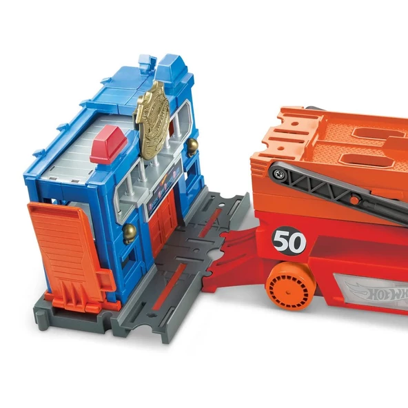 Hot Wheels Mega Tır - Mavi Su Dünyası - Resim 5
