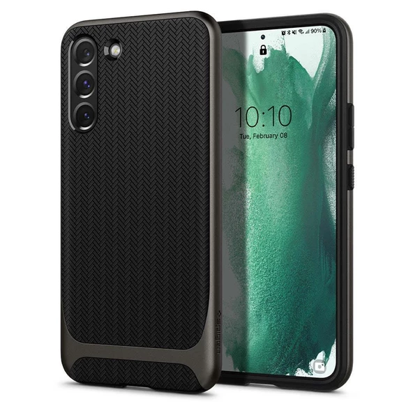 Spigen Galaxy S22 Plus 5G ile Uyumlu Kılıf Neo Hybrid Gunmetal ürün görseli 1