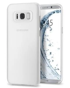 Spigen Galaxy S8 Plus ile Uyumlu Kılıf Air Skin Soft Clear ürün görseli 1