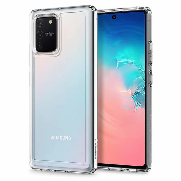 Spigen Galaxy S10 Lite ile Uyumlu Kılıf Ultra Hybrid Crystal Clear ürün görseli 1