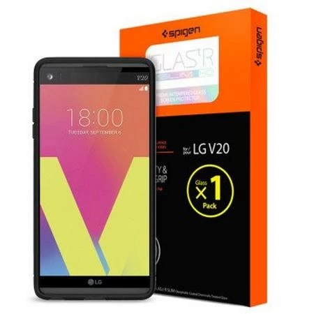 Spigen V20 ile Uyumlu Cam Ekran Koruyucu GLAS.tR SLIM HD ürün görseli 1