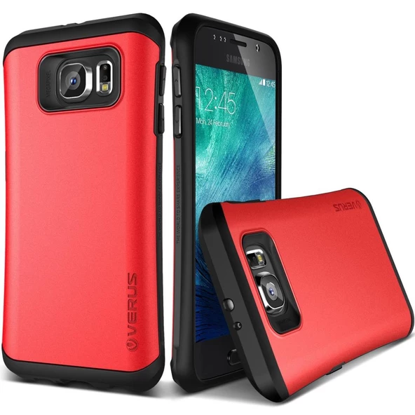 Verus Galaxy S6 ile Uyumlu Case Thor Kılıf HARD DROP Red ürün görseli 1