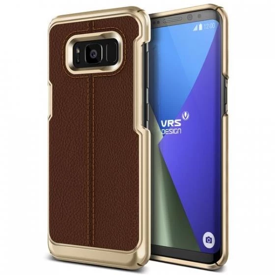 VRS Design Galaxy S8 Plus ile Uyumlu Simpli Mod Kılıf Brown ürün görseli 1