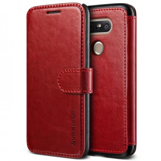Verus G5 ile Uyumlu Case Dandy Layered Series Kılıf Wine Black ürün görseli 1