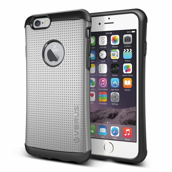 Verus iPhone 6 Plus/6S Plus ile Uyumlu Thor HARD DROP Light Silver ürün görseli 1