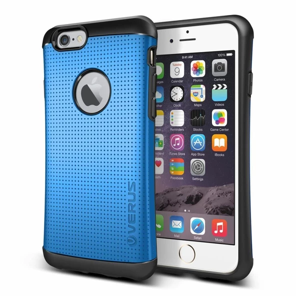 Verus iPhone 6 Plus/6S Plus ile Uyumlu Thor HARD DROP Electric Blue ürün görseli 1