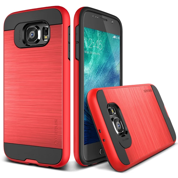 Verus Galaxy S6 ile Uyumlu Case Verge Kılıf Crimson Red ürün görseli 1