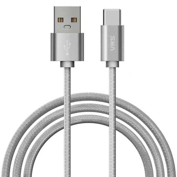 VRS Design Type-C Usb Kablo Light Silver ürün görseli 1