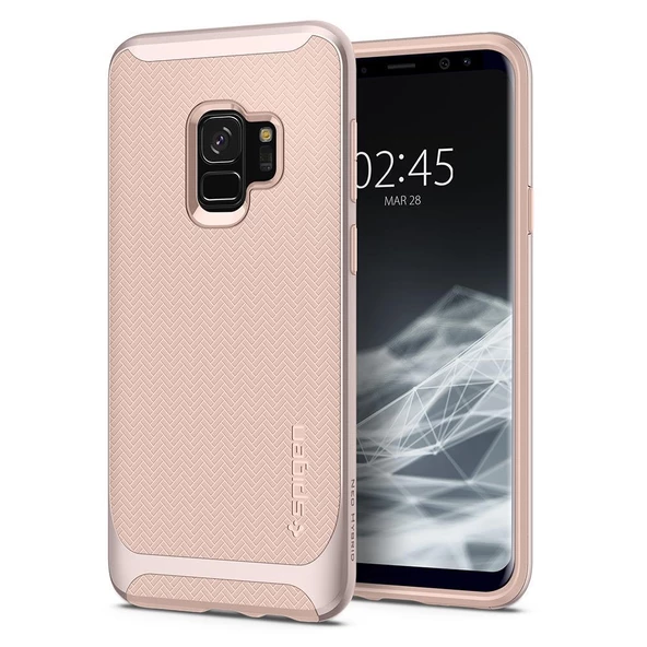 Spigen Galaxy S9 ile Uyumlu Kılıf Neo Hybrid Pale Dogwood ürün görseli 1